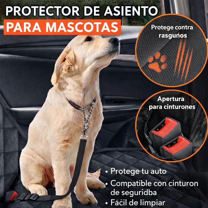 Funda para asiento de coche para perros